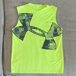 Under Armour Kids Bright Yellow Tank Top